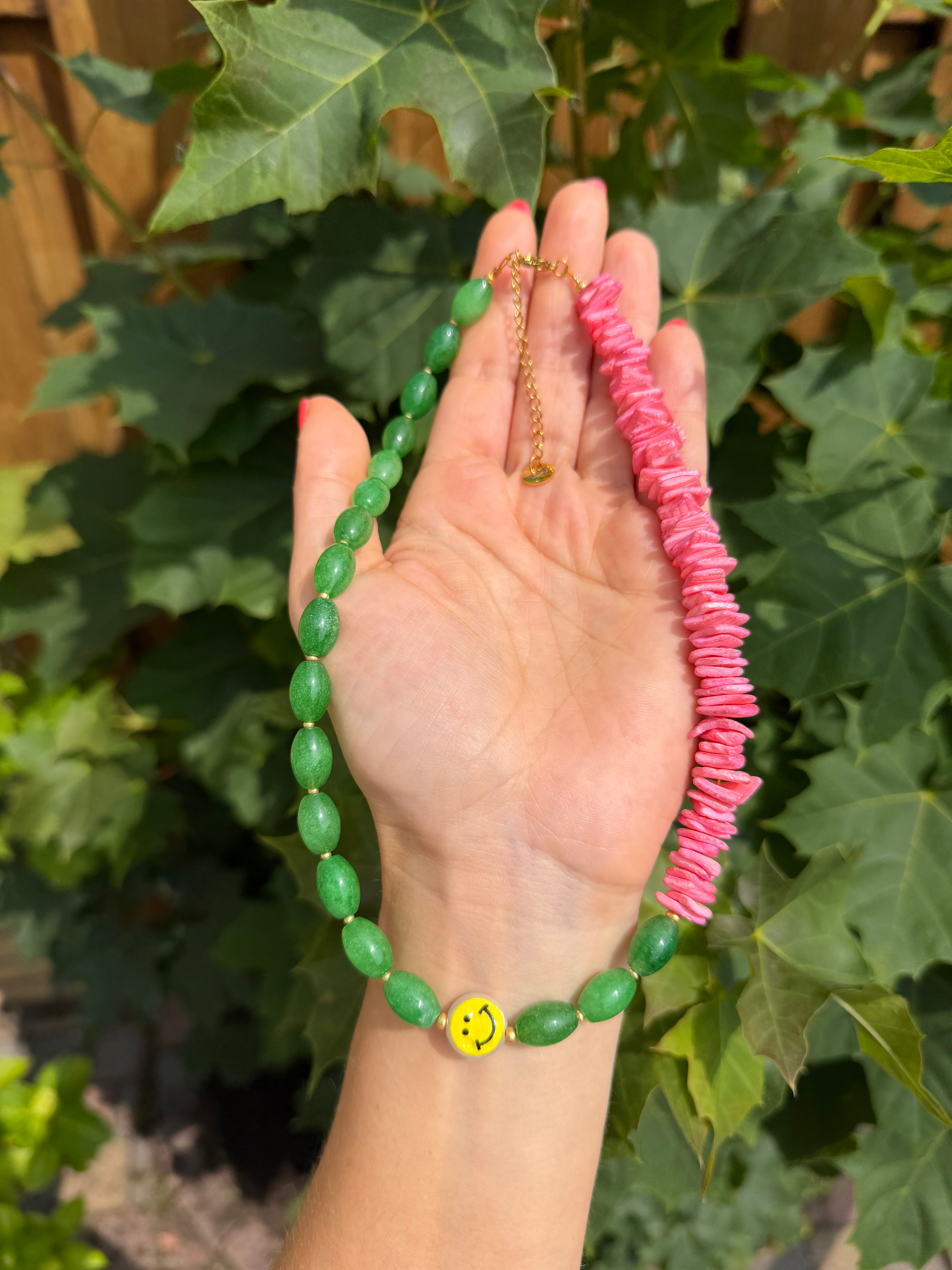 Smiley necklace - Popular
