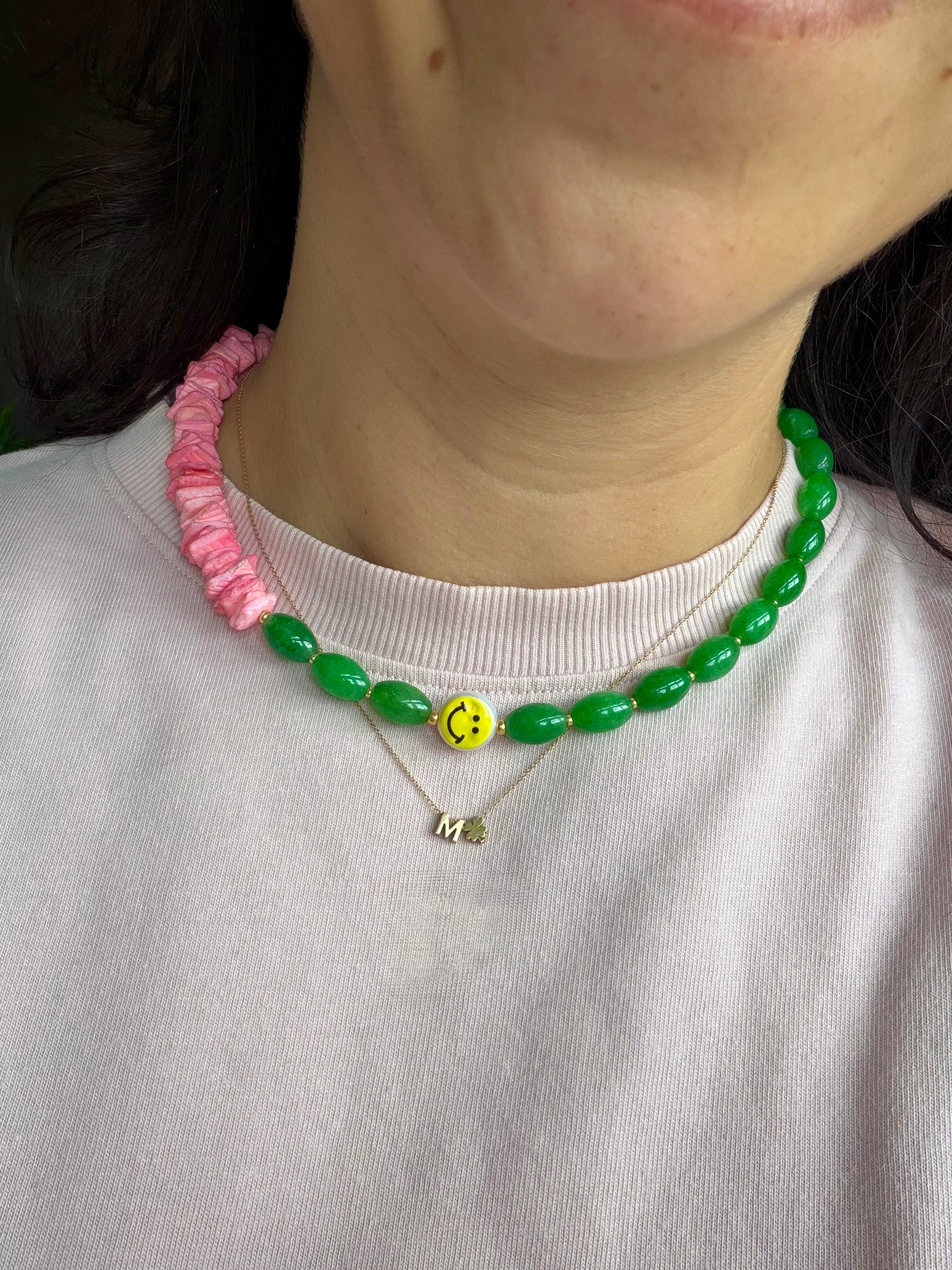 Smiley necklace - Popular