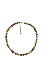 Mix gem necklace - Watermelon