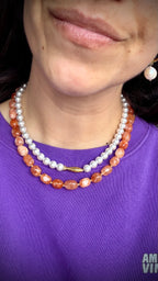 Timeless necklace - Chalcedonia love