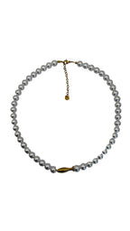 Fish necklace - Pearl 'n fish