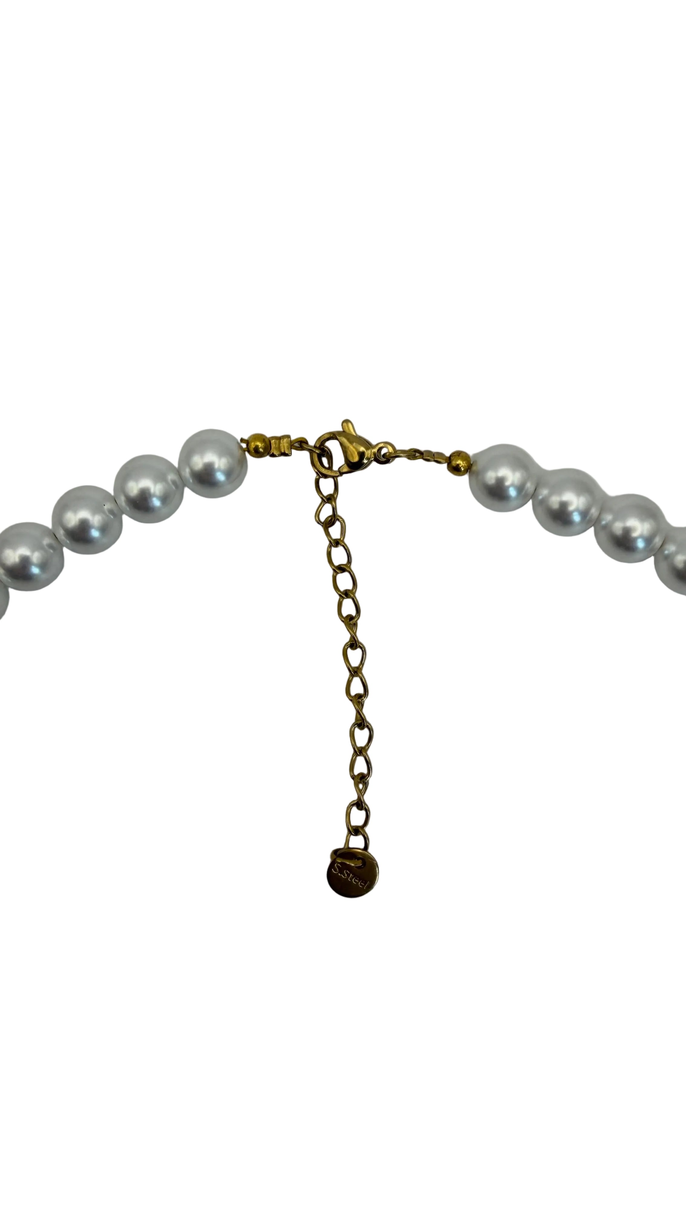 Fish necklace - Pearl 'n fish