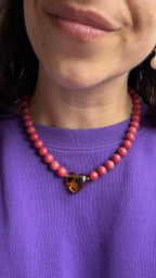 Timeless necklace - Pink Alxa
