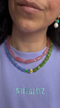 Pink serenity necklace