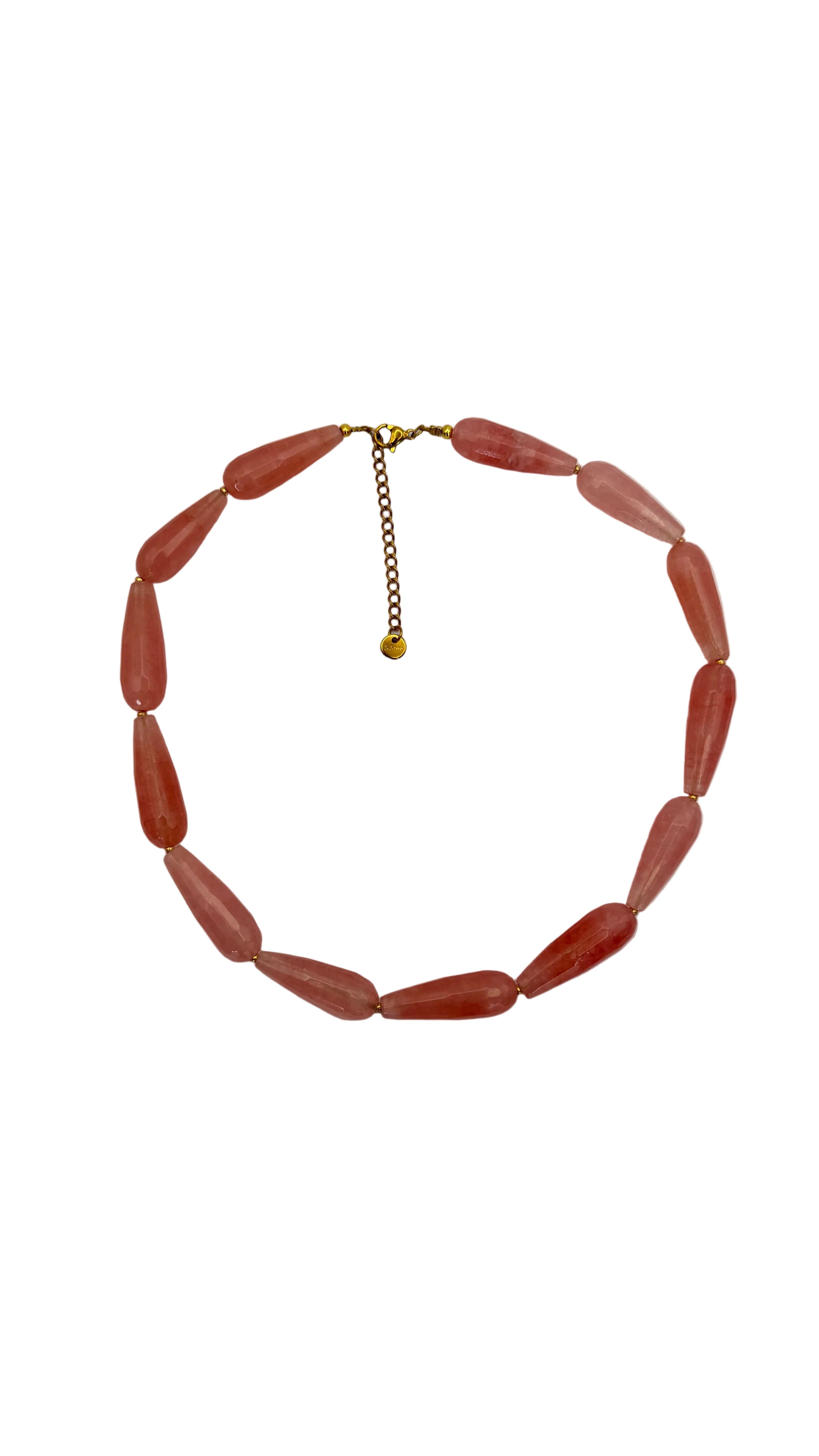 Pink serenity necklace