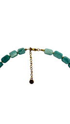 Timeless necklace - Amazonite flats