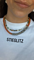 Timeless necklace - Jade & Jaspis