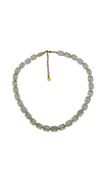 Lab created opal necklace