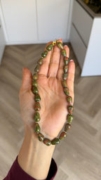 Unakite necklace