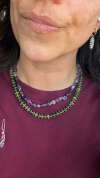Small amethist necklace
