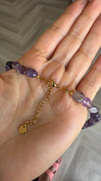 Small amethist necklace