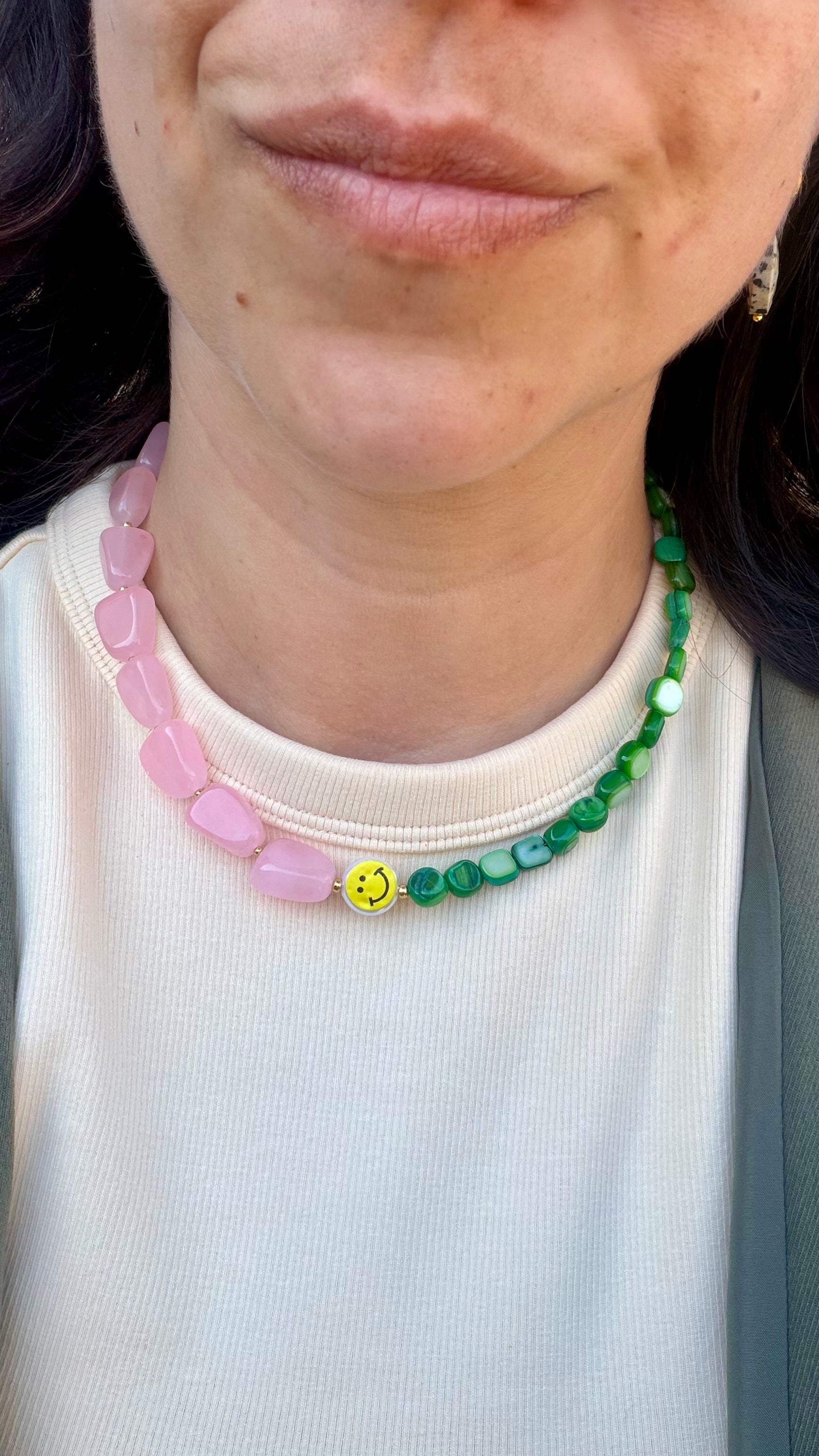 Smiley necklace - Popular