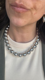 Chunky Balls necklace - Silver