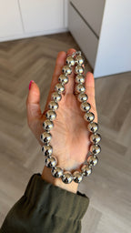 Chunky Balls necklace - Silver