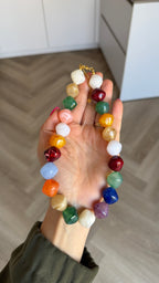 Chunky balls necklace - Color pops