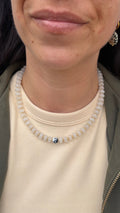 Yin yang necklace - Rock crystal