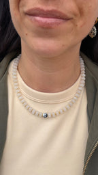 Yin yang necklace - Rock crystal