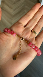 Smiley Necklace - Strawberry smile