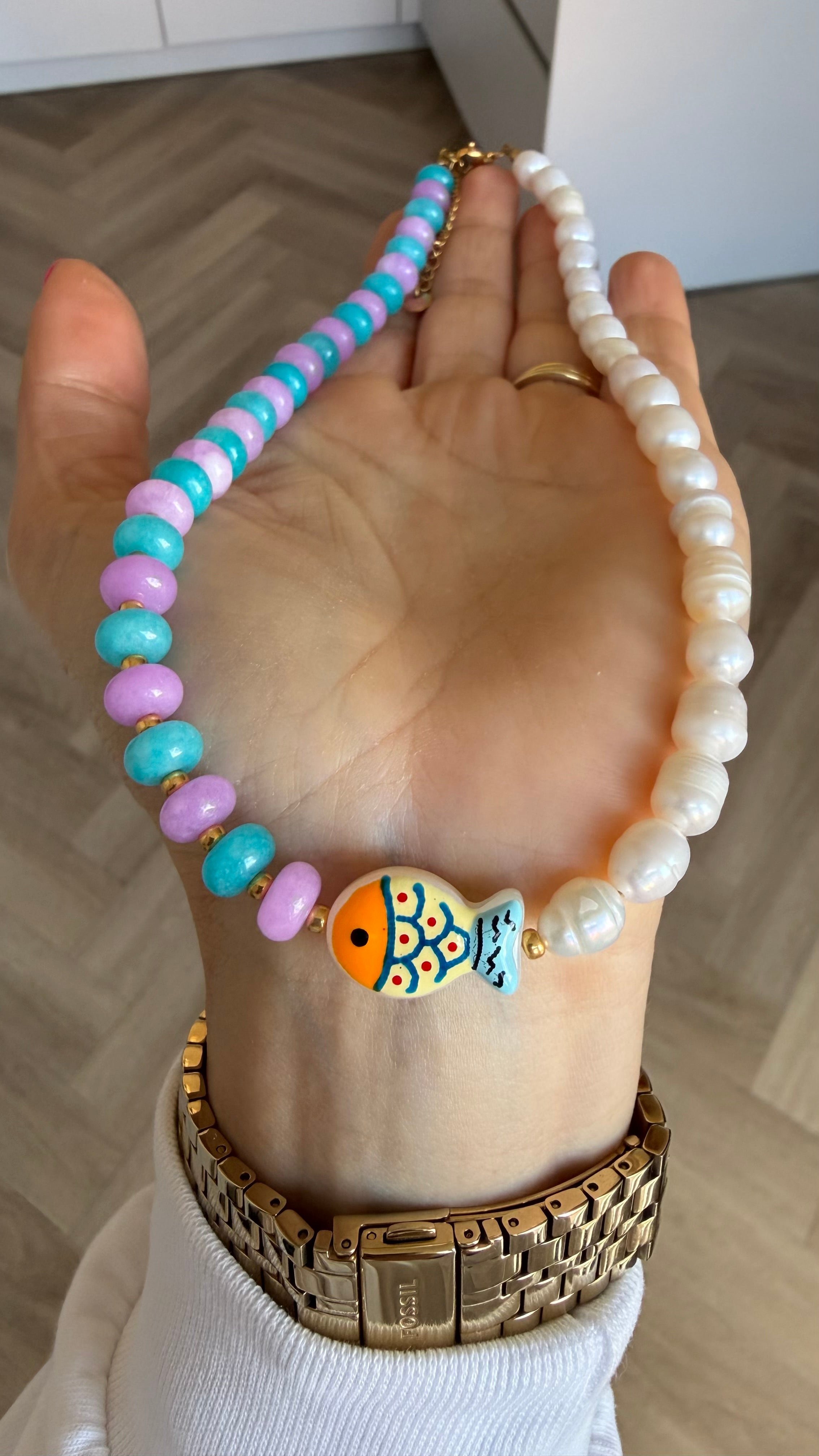 Fish necklace - Waterworld