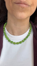Timeless necklace - Peridot love