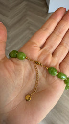 Timeless necklace - Peridot love
