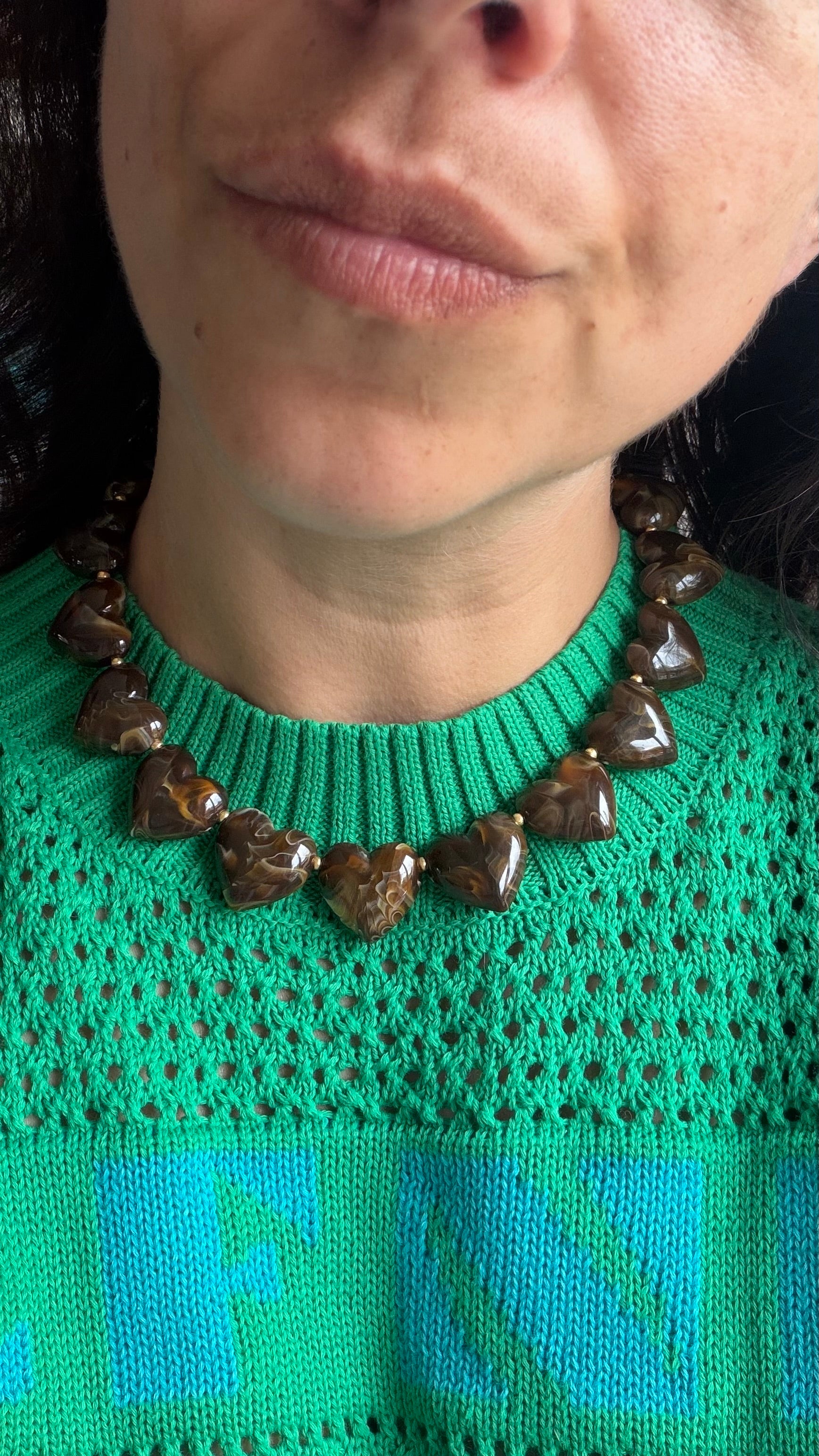 Queen of hearts necklace