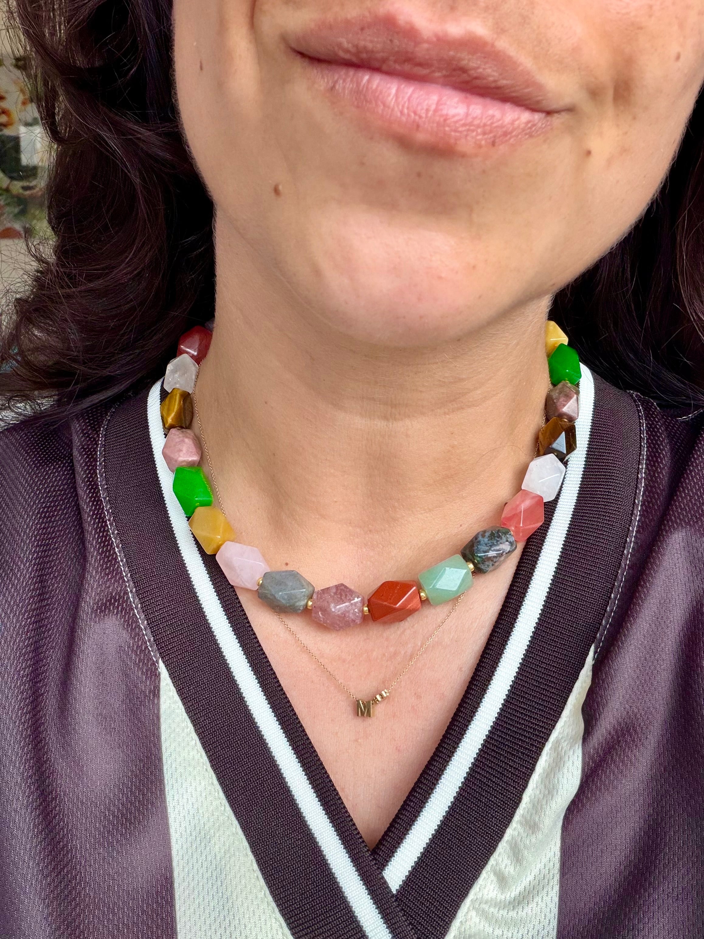 Geo Necklace Multicolor