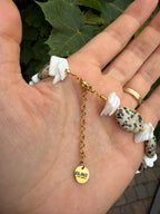 Jaspis & Shells necklace