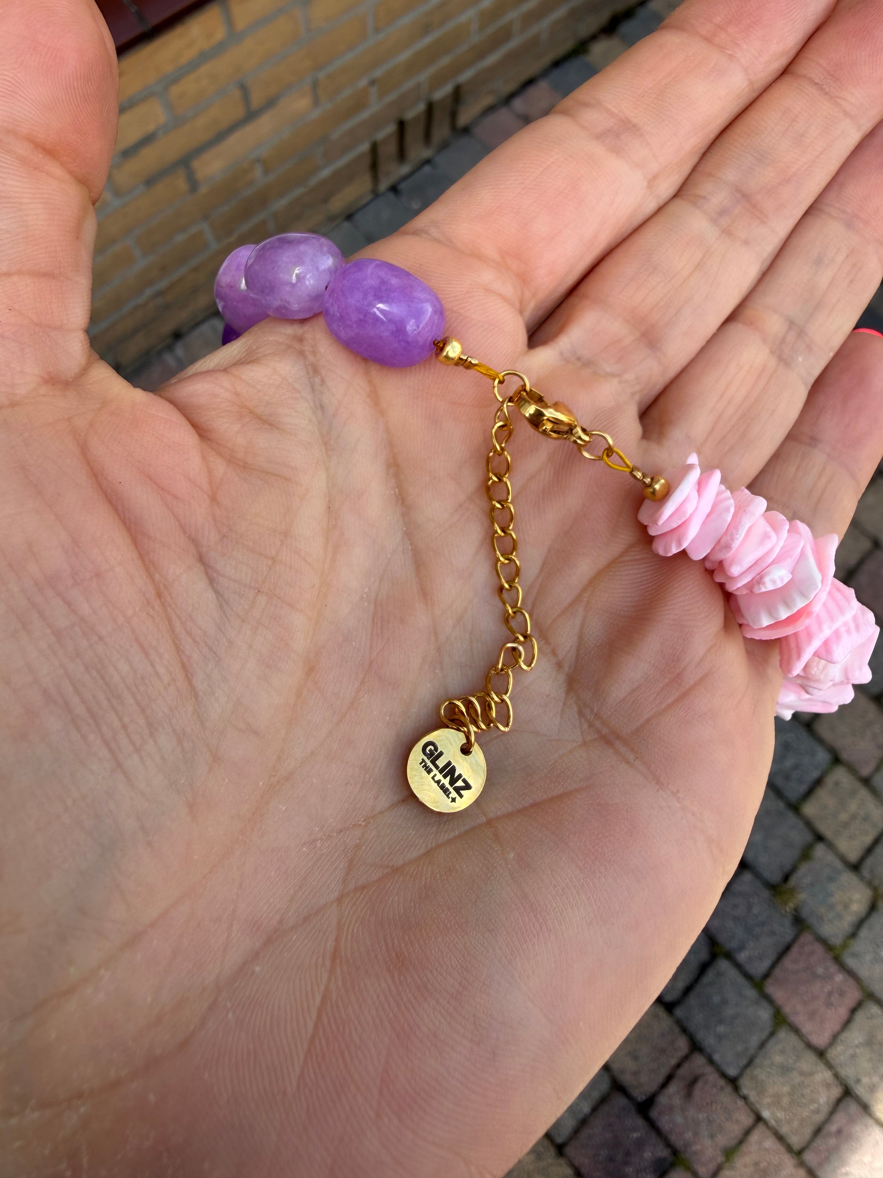 Luna Pearl Necklace - Everyday Pink