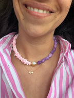 Luna Pearl Necklace - Everyday Pink
