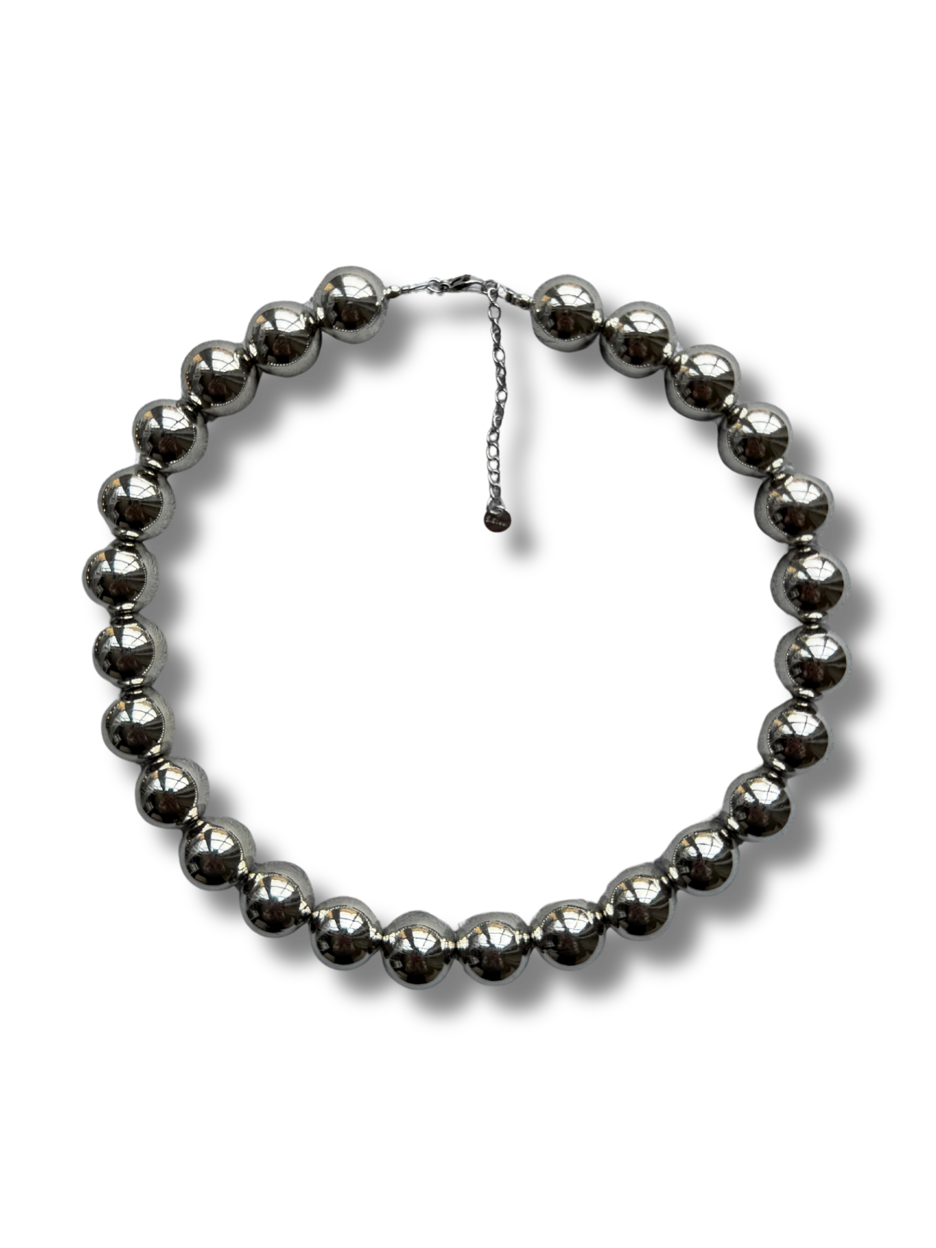 Chunky Balls necklace - Silver