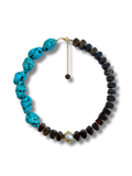 Luna Pearl Necklace - Eye of the tiger