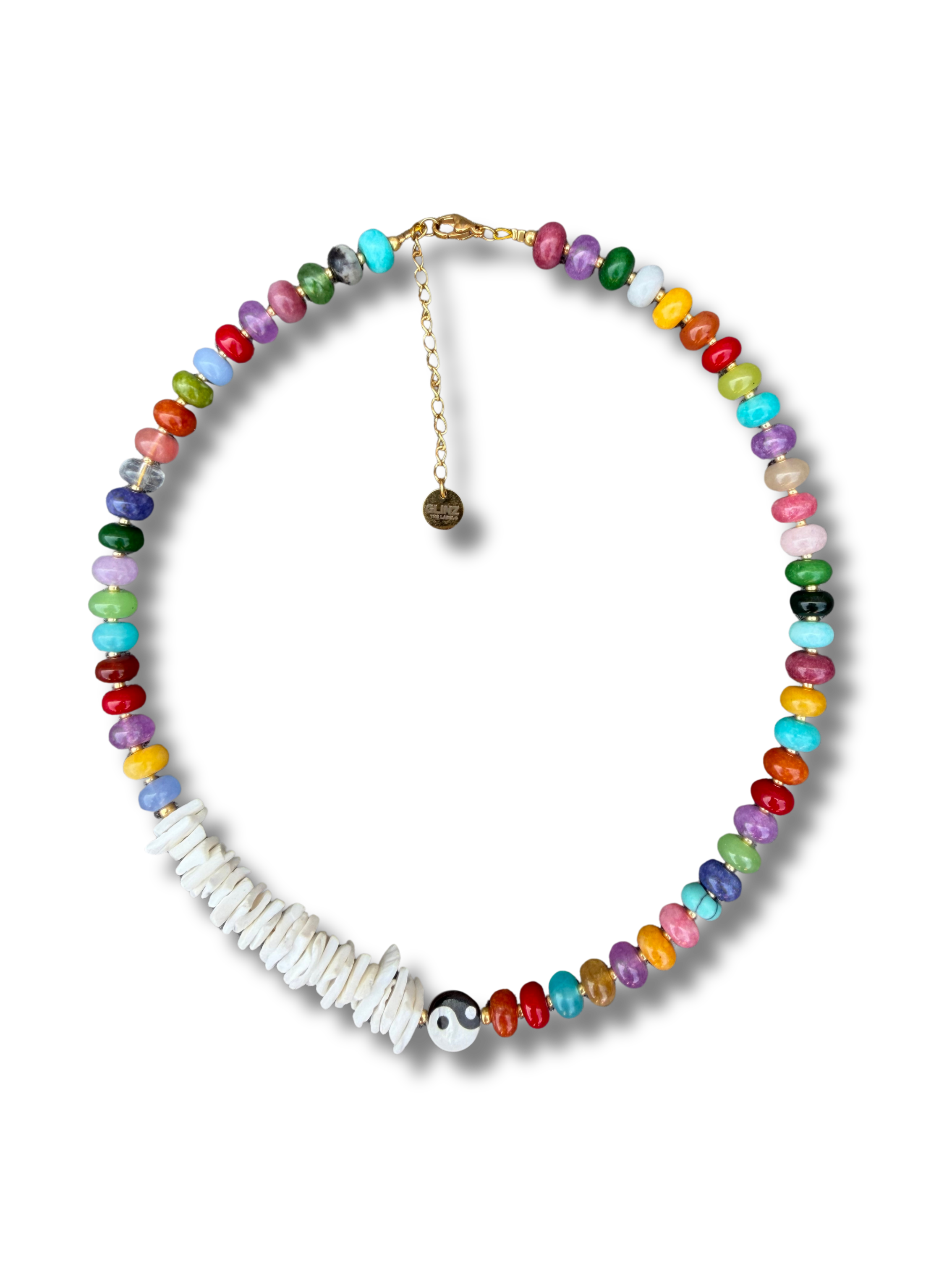 Mixed Smiley Necklace - Balance