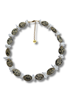 Jaspis & Shells necklace