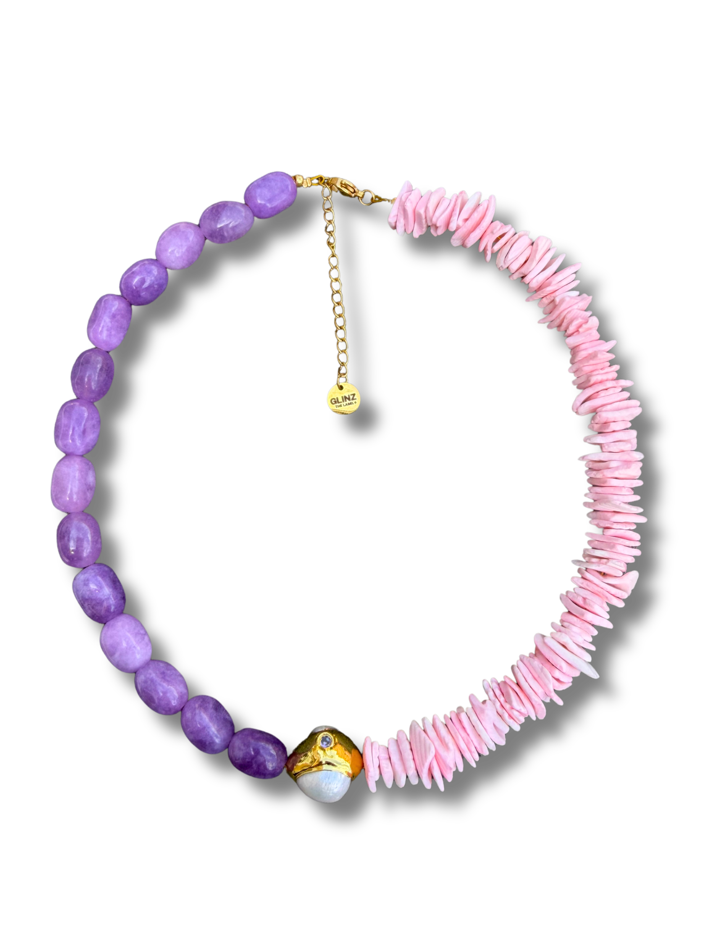 Luna Pearl Necklace - Everyday Pink