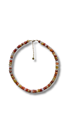 Mixed gem necklace - Soft colors
