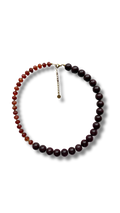 Agate & jade necklace