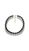 Epidote necklace