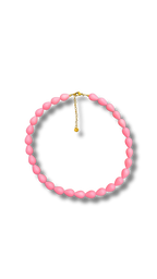 Drops necklace - Pastel pink