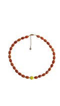 Smiley necklace Orange happiness