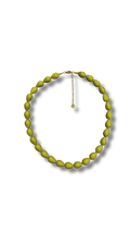 Olive drops necklace