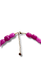 Pink Jade Necklace