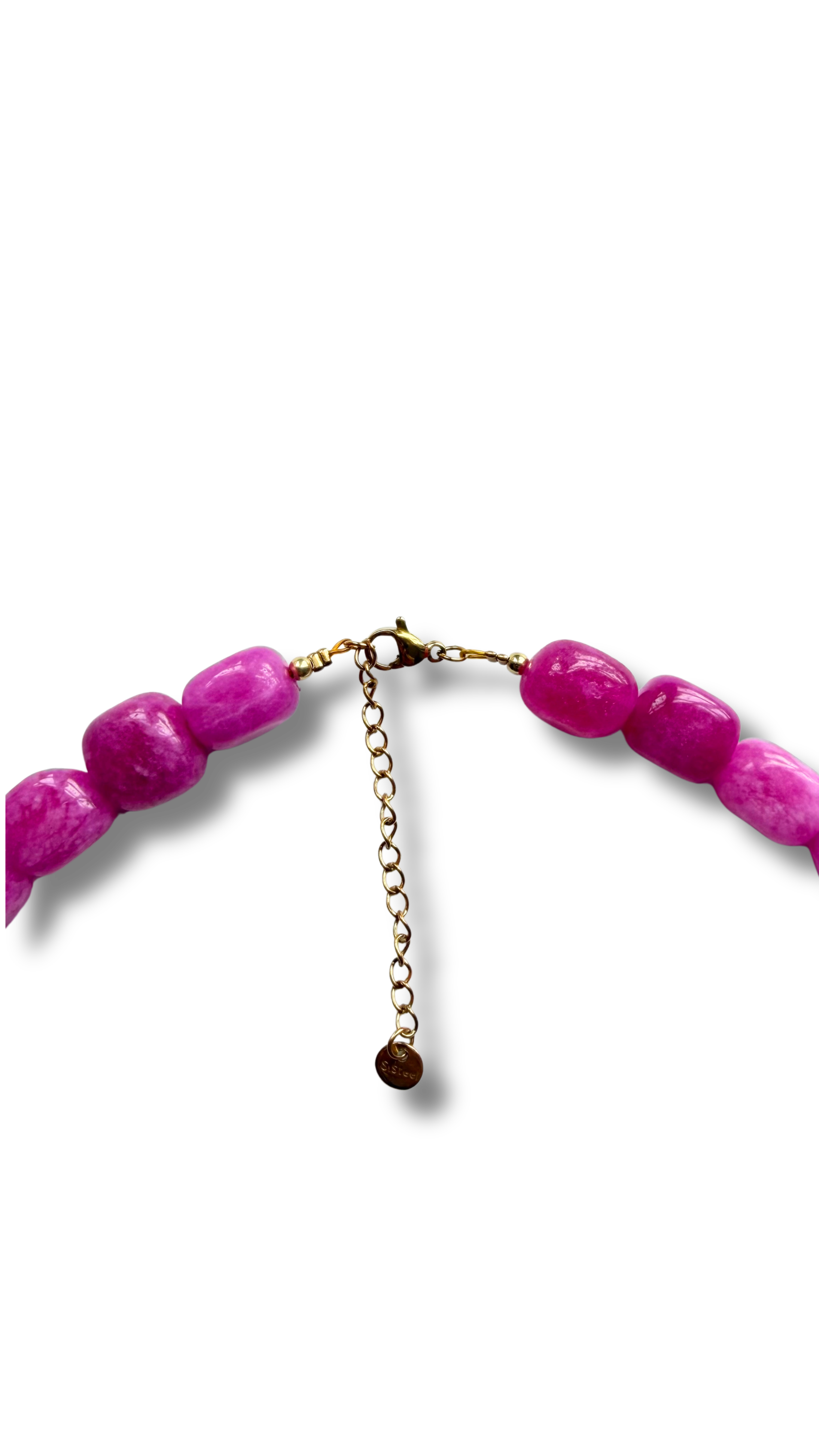 Pink Jade Necklace