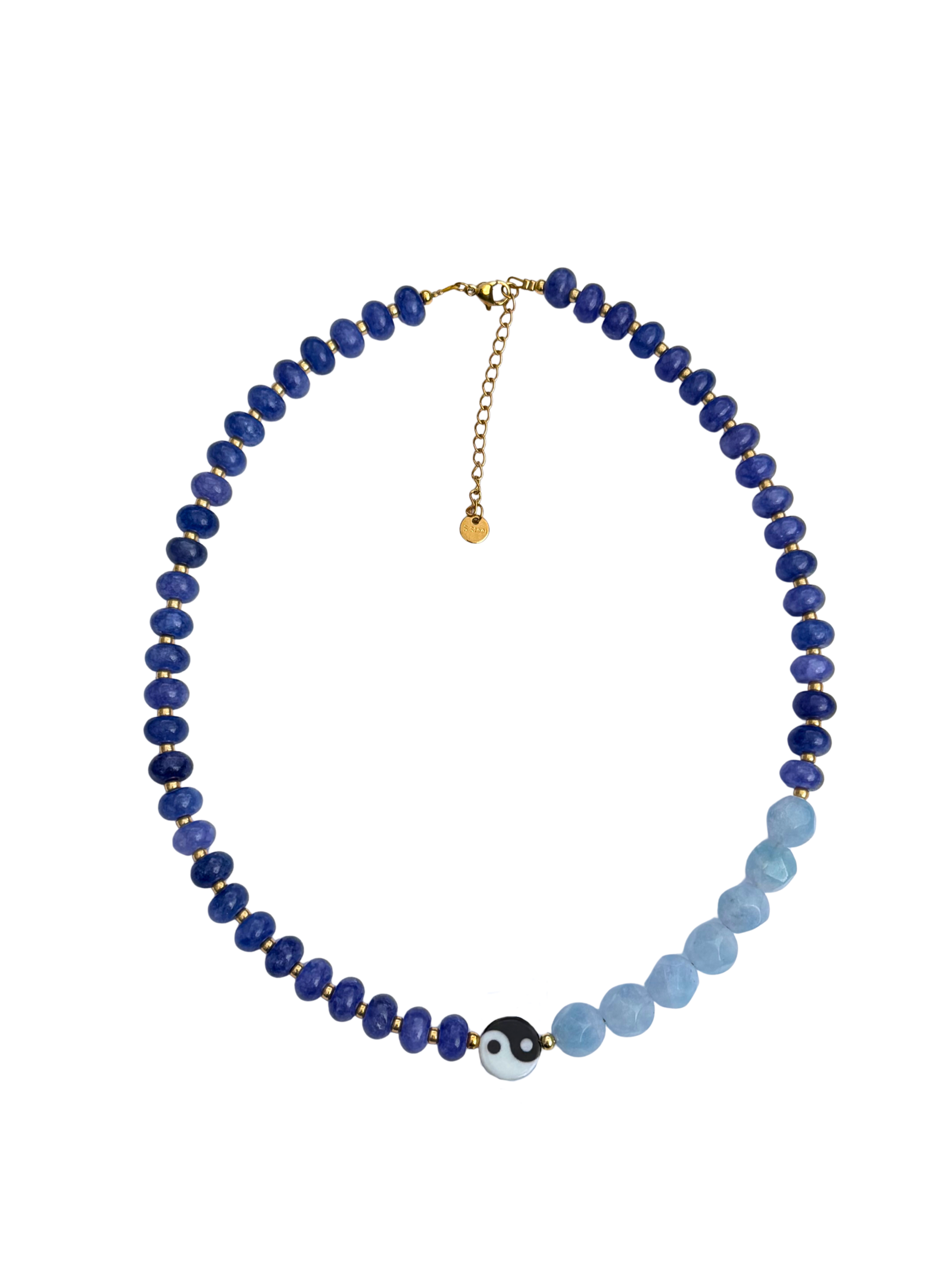 Yin yang necklace - Bluey