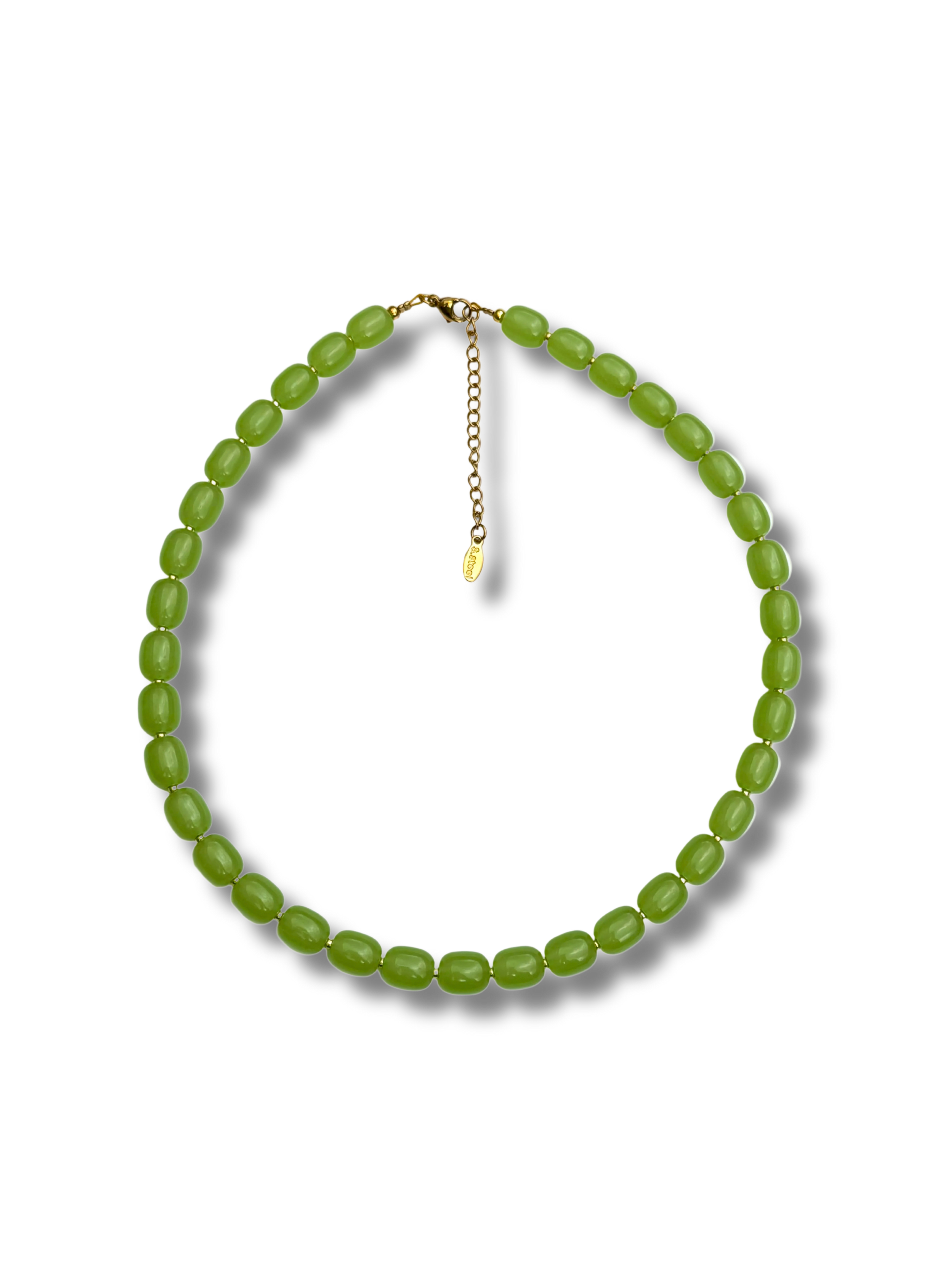 Light green necklace
