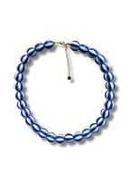 Chunky balls necklace - Blue circus