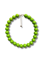Chunky balls necklace - Limone