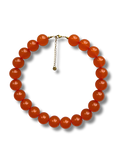 Chunky balls necklace - Orange sunset